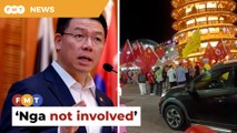 Nga not involved in Chinese flag-waving event, says aide