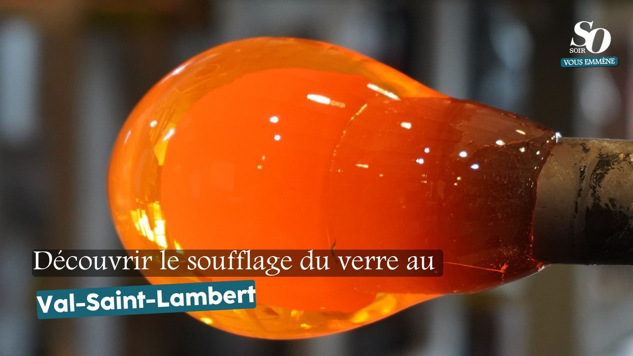 Découvrir le soufflage du verre au Val-Saint-Lambert