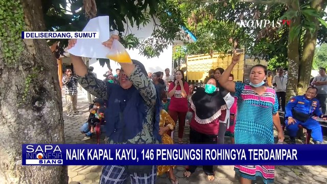 146 Warga Etnis Rohingya Terdampar di Deli Serdang, Warga Ajukan Protes Usir Pengungsi