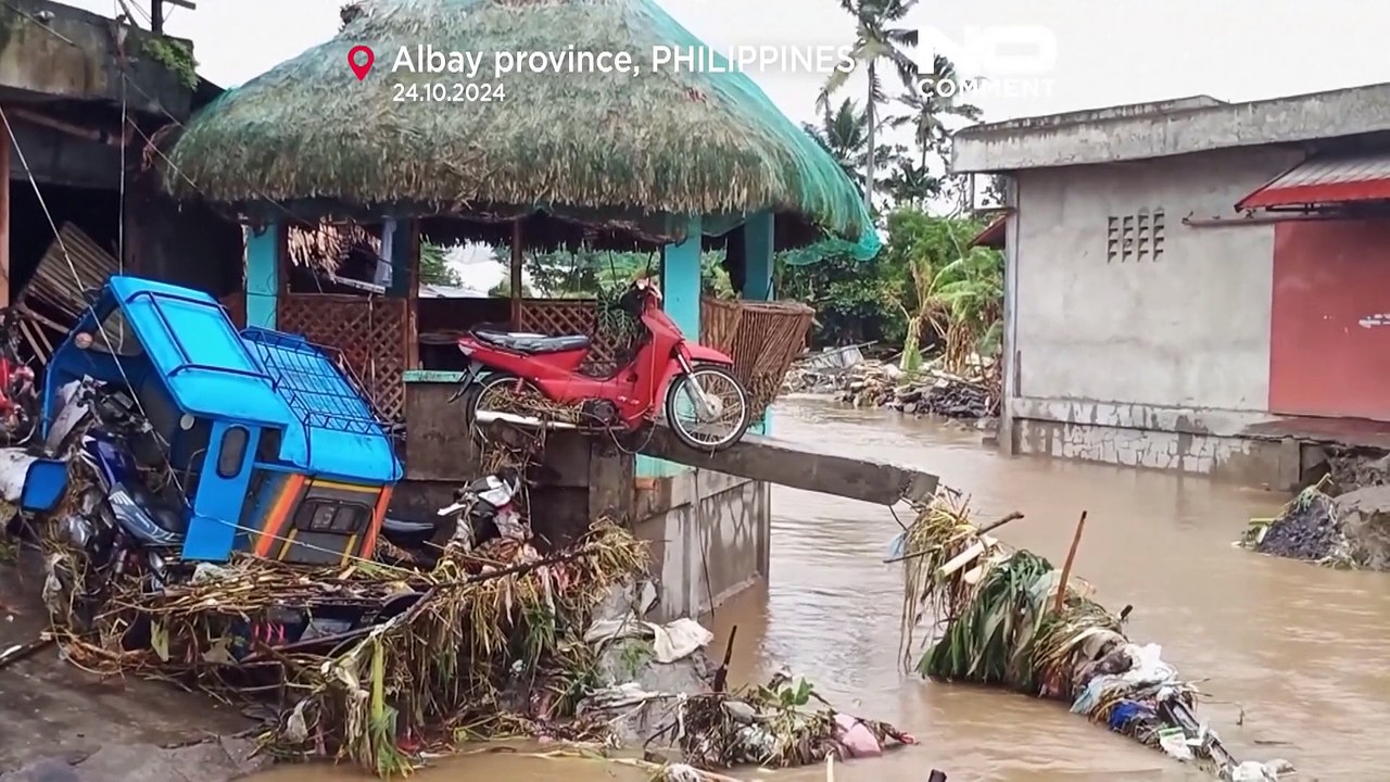 Φιλιππίνες: Στους 65 οι νεκροί από το πέρασμα της τροπικής καταιγίδας Τράμι