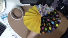 Making spinning umbrella top ( part 2)