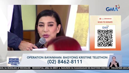 Lani Misalucha, nakiisa sa GMA Operation Bayanihan: Bagyong Kristine Telethon