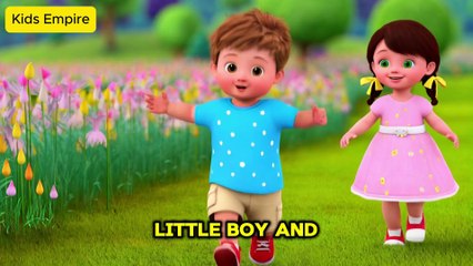 Pure Joy | A Little Boy and Girl’s Magical Day | Short rhymes | Poems | Kids Empire | English Rhymes