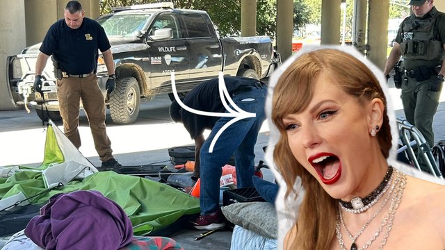 Des dizaines de sans-abri expulsés à cause d'un concert de Taylor Swift