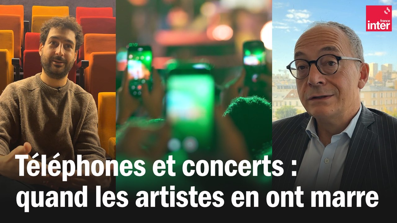 Téléphones et concerts : quand les artistes en ont marre