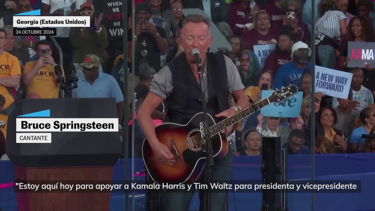 Bruce Springsteen: "Donald Trump se presenta para ser un tirano estadounidense"