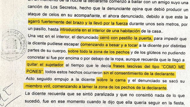 Así es la denuncia de la actriz Elisa Mouliaá contra Íñigo Errejón ante la Policía