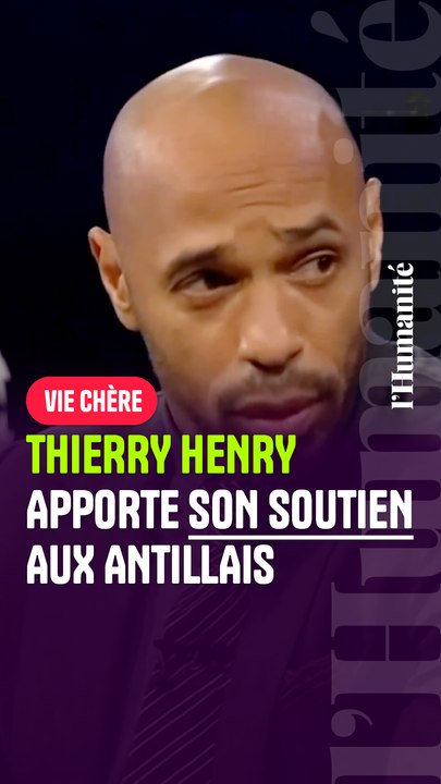 Antilles. « Tenez bon, ne lâchez pas ! Vous savez déjà, force ! » déclare Thierry Henry