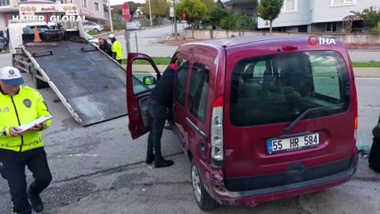 Geçen bin pişman, bu yolda sürekli kaza oluyor!