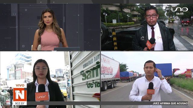 SCZ UN VEHÍCULO VOLCÓ Y SUS OCUPANTES HUYERON EN LA AVENIDA SAN MARTIN DE SANTA CRUZ