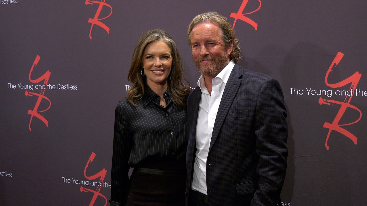 Susan Walters and Linden Ashby "The Young and the Restless" 13k Celebration Red Carpet
