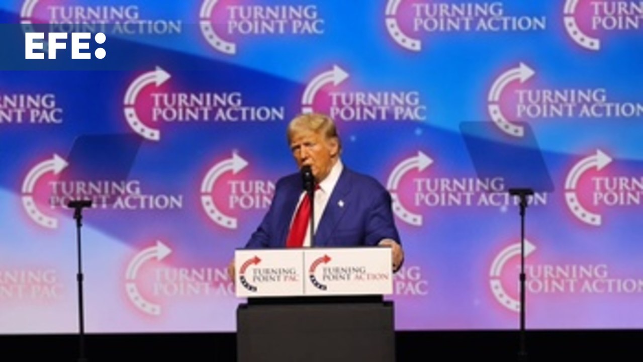 Trump continúa con su campaña como candidato para las elecciones en EEUU, en esta ocasión en Las Vegas