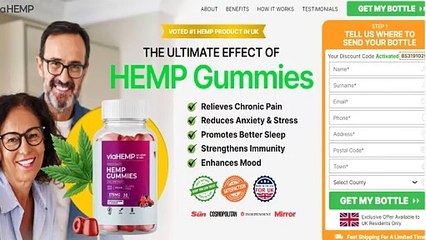 viaHEMP HEMP Gummies Price in United Kingdom