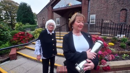 The Archbishop pays a visit to St Marys  in Cannock to celebrate 100 years of the church there.