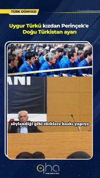 Uygur Türkü kızdan Perinçek'e 'Doğu Türkistan' dersi