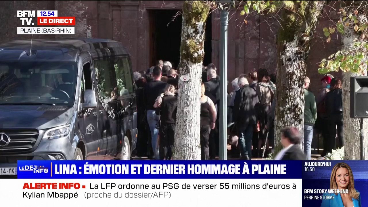 Obsèques de Lina: sa famille et son petit ami arrivent à l'église  Saint-Arnould à Plaine