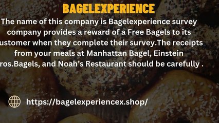 BagelExperience – Free Bagels – Bagel Survey