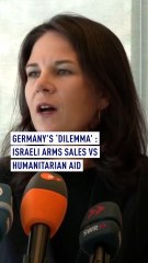 Germany’s ‘Dilemma’: Israeli Arms Sales vs Humanitarian Aid?