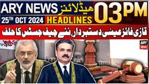 ARY News 3 PM Headlines | 25th Oct 2024 | Prime Time Headlines