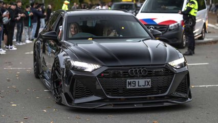 Tuner Cars Leaving 100% Auto Live - INSANE BURNOUT, Aventador SVJ, 1000HP RS6 C8, 700HP 2JZ Supra