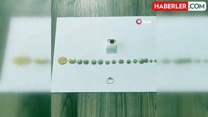 Kula'da tarihi eser kaçakçılığında 471 obje ele geçirildi