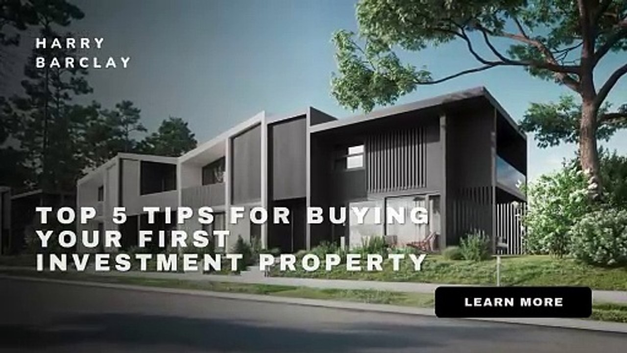 Tips for Buying Your First Investment Property