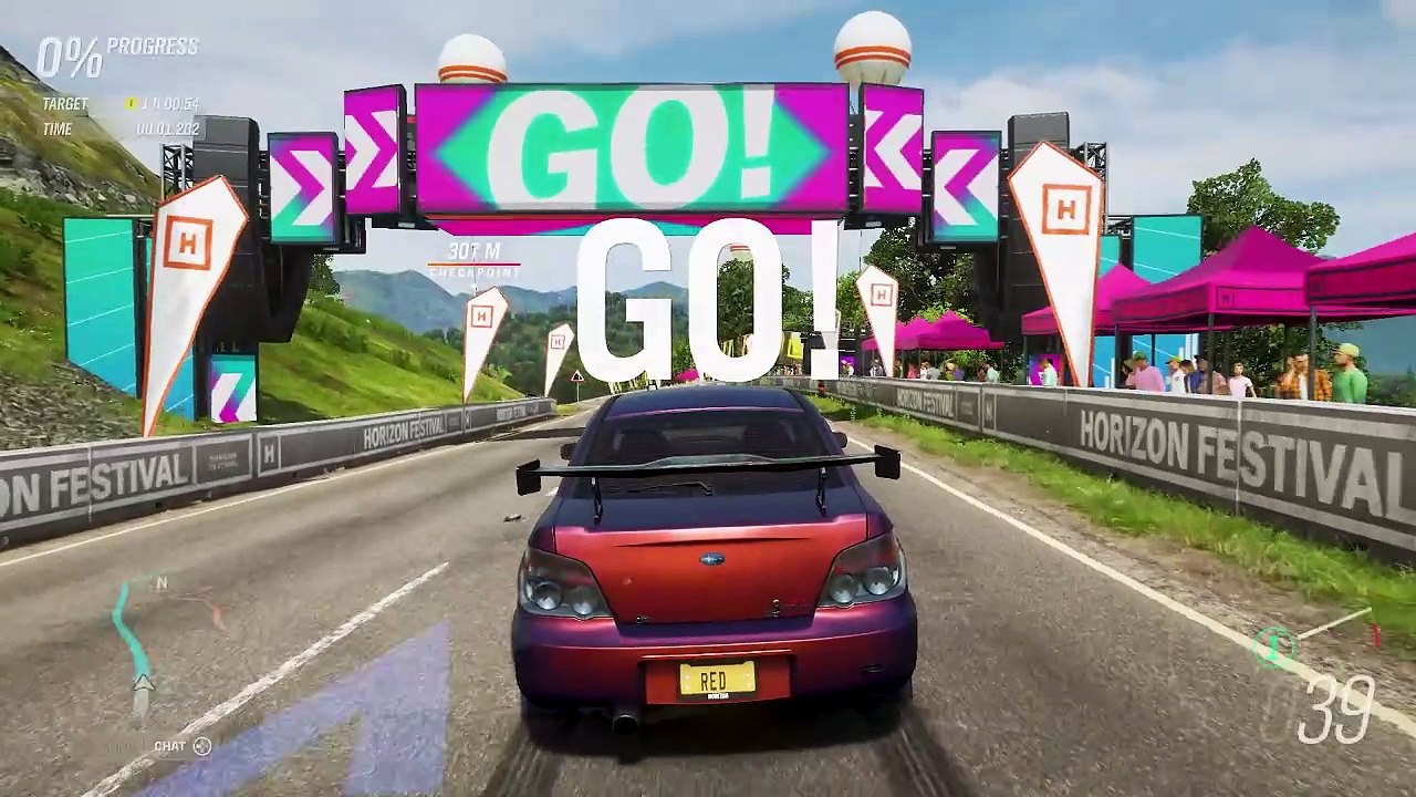 Subaru Impreza WRX STI | Derwent Lakeside Sprint | Forza Horizon 4