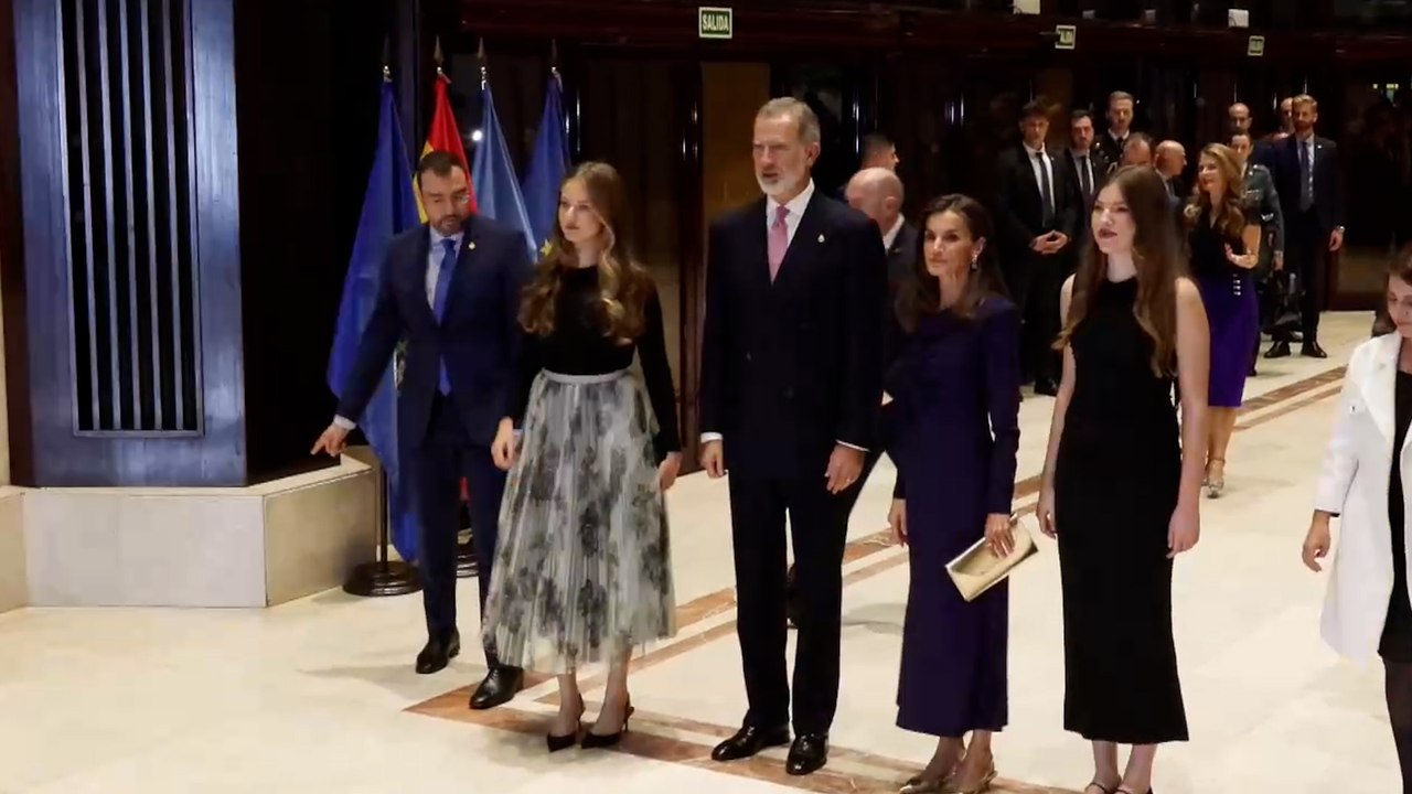 La familia real preside el concierto de los Premios Princesa de Asturias