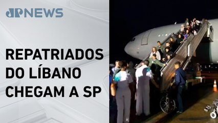 Oitavo voo de repatriados pousa na Base Aérea de Guarulhos