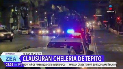 Clausuran chelería en la calle Peralvillo, en el corazón de Tepito, CDMX