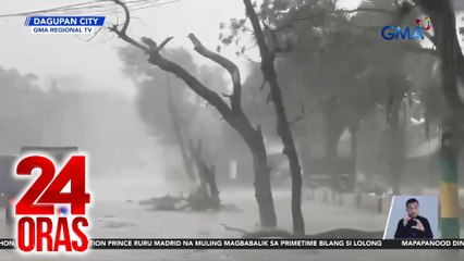 Storm surge o daluyong, namerwisyo sa Tondaligan Beach sa Dagupan City; ilang kalsada at bahay, binaha | 24 Oras