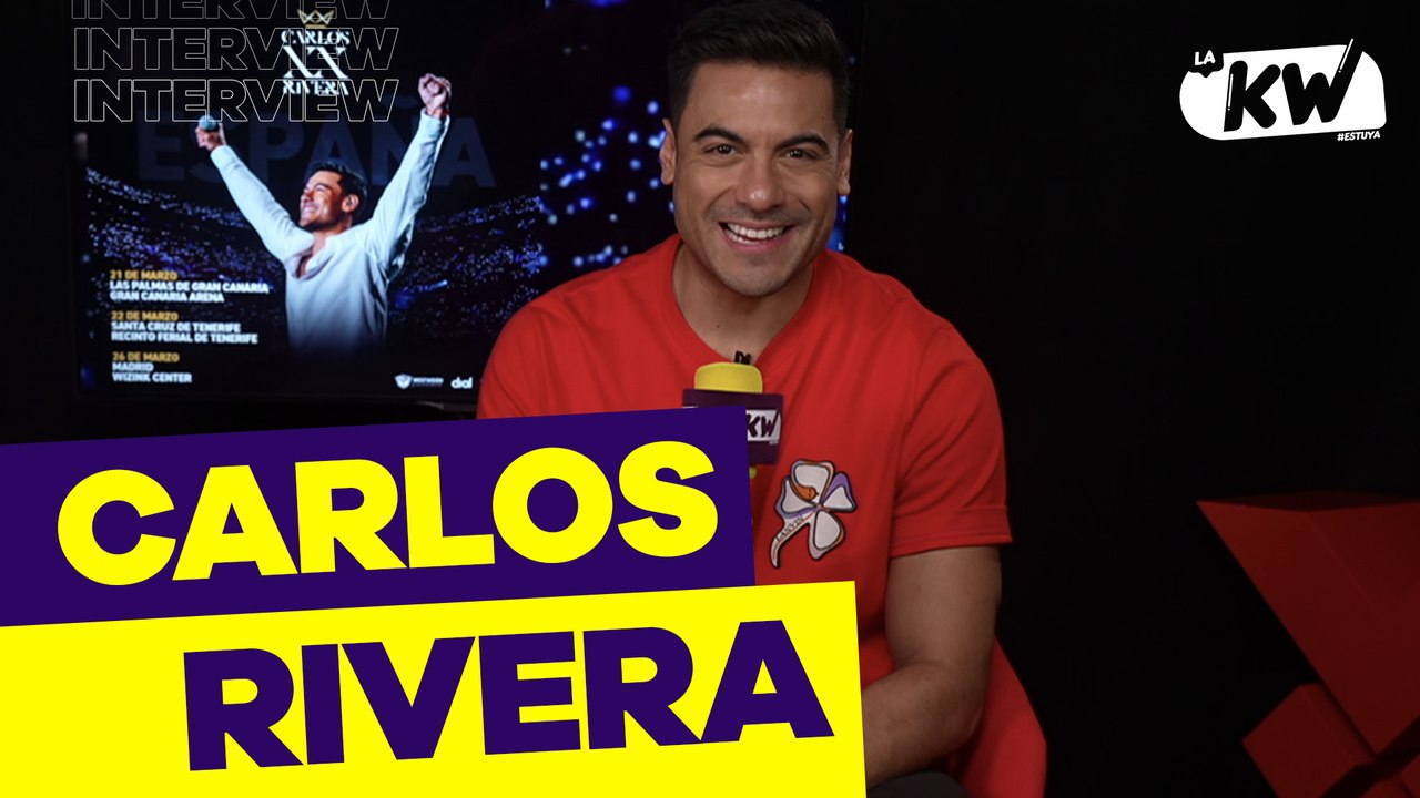 Carlos Rivera anuncia su gira mundial Carlos XX con paradas en Madrid, Gran Canaria y Tenerife