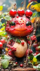 Hybrid Futuristic Vegetables AI generated video