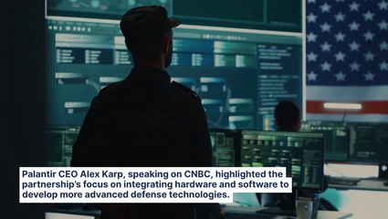 Palantir CEO Alex Karp On Partnership With L3Harris: They Are 'Better Networked' And Good At Understanding 'DC Environment' — Calls For More Lethal Tech To 'Scare' China And Russia