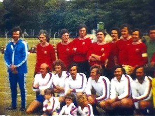 Crediton United vs Bristol City at Lords Meadow, Crediton in 1976 (Gill Pearn/ Folklore Library and Archive)