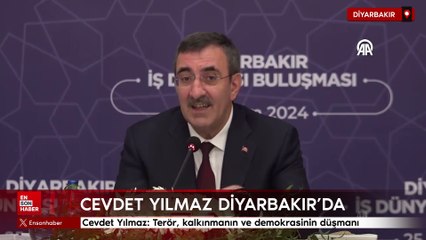 Cevdet Yılmaz: Terör, kalkınmanın ve demokrasinin düşmanı