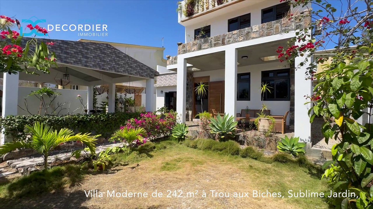 DECORDIER immobilier Maurice MA7-1076 – Maison à vendre – Trou aux Biches