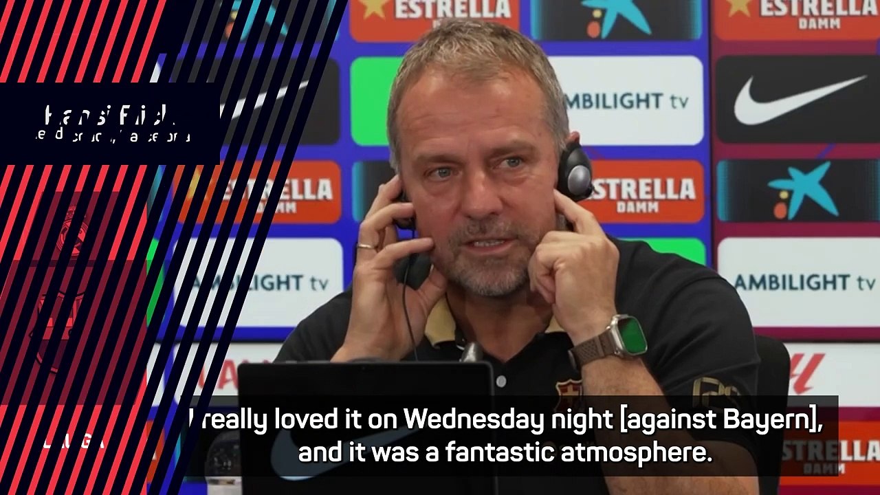 Flick excited for first 'real Clasico' as Barca face Madrid