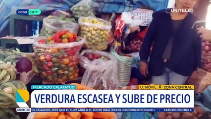 La verdura llega en mal estado y con altos precios, la cuartilla de locoto se vende hasta en Bs 50 en Cochabamba