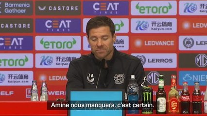 Leverkusen - Xabi Alonso : "Adli, une énorme perte"