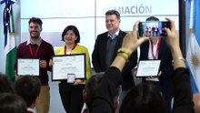 "Si estoy acá es gracias a la universidad pública y gratuita": Palabras de la ganadora del Concurso Nacional de Tesis de Ingeniería INVAP 2024
