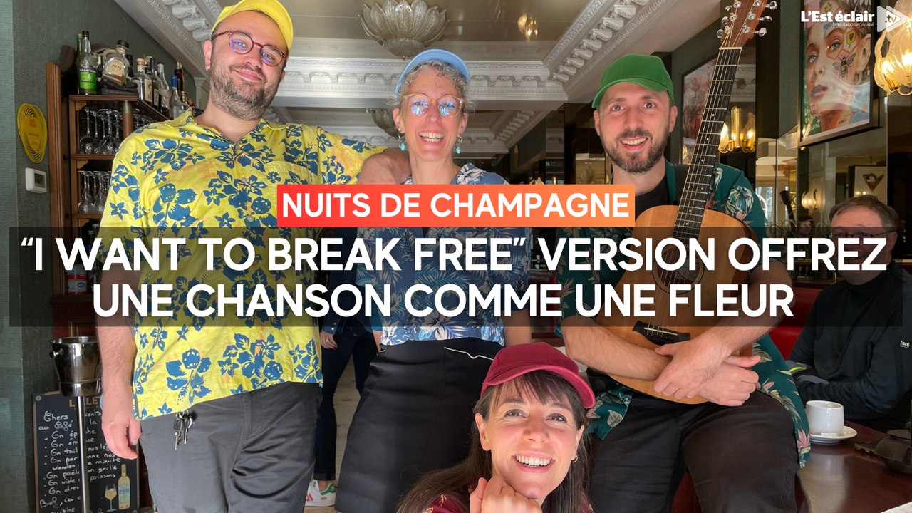 Le groupe "Offrez une chanson comme une fleur" a interprêté "I Want to Break Free" de Queen