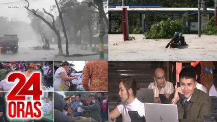 24 Oras: (Part 3) Pagbabayanihan ng mga Kapuso at Sparkle stars; tulong ng GMA Kapuso Foundation sa ilang sinalanta; mga lugar na 'di pa mapasok sa taas ng tubig, atbp.