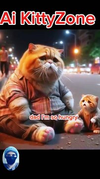 Bachon Ki Khushi Ke Liye Chor Baap Ki Qurbani | Emotional AI Animation