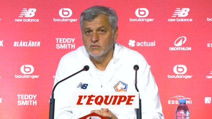 Genesio sur l'homophobie : «Il faut interdire les gens de stade» - Foot - L1 - Lille