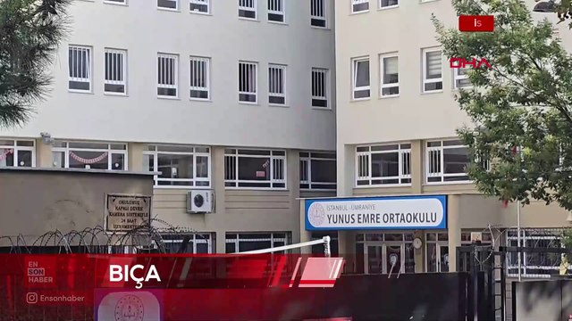 Ümraniye'de Müdür Yardımcısını bıçakla tehdit eden öğrenci yakalandı