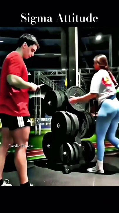 "Sigma mindset in the gym."