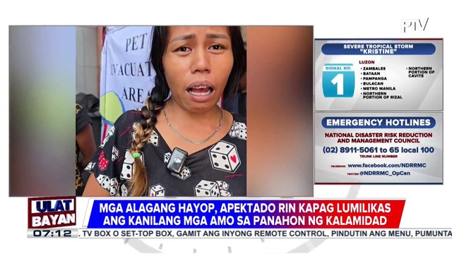 Mga alagang hayop, apektado rin kapag lumilikas ang mga amo sa panahon ng kalamidad