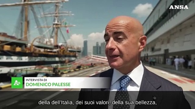 Vespucci a Singapore, l'ambasciatore: Alfiere dell'Italia nel mondo