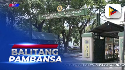 DOH earmarks P142M for typhoon victims’ medical supplies